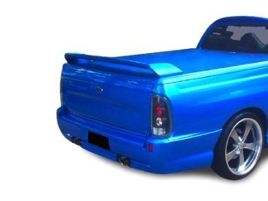 Rear Bumper Bar for AU  BA  BF Ford Falcon Ute for DUAL Exhaust - Pursuit Style - Spoilers And Bodykits Australia