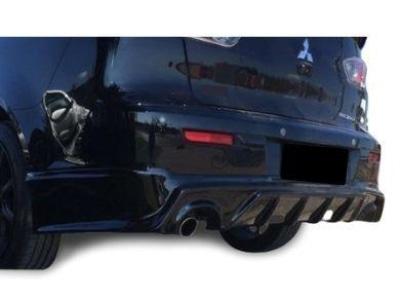 Rear Bumper Bar Skirt / Diffuser for CJ Mitsubishi Lancer Sedan - Twin Exhaust Outlets (09/2007 - 2018 Models) - Spoilers and Bodykits Australia