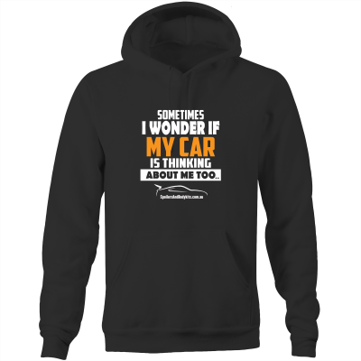 "Sometimes I Wonder" Hoodie - Men's Car Hoodie Jumper (Multiple Colours & Sizes Available) - Spoilers and Bodykits Australia