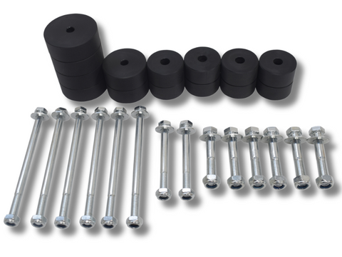 1 Inch Body Lift Kit for MQ Mitsubishi Triton Dual Cab (2015 - 2018)-Spoilers and Bodykits Australia