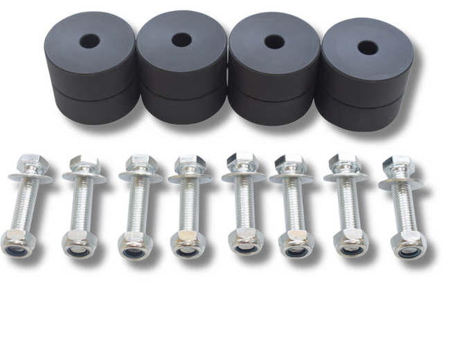 1 Inch Tray-Body Lift Kit Blocks for GU Nissan Patrol Ute (Lifts Tray Only)-Spoilers and Bodykits Australia