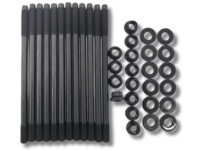 12x Cylinder Head Studs, Washers & Nuts for Subaru Impreza WRX EJ 2.0L / 2.5L DOHC-Spoilers and Bodykits Australia