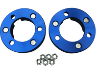 1.5 Inch Lift Front Coil Strut Shock Spacers for D40 Nissan Navara 4WD (2005 - 2014)-Spoilers and Bodykits Australia