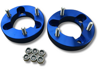 1.5 Inch Lift Front Coil Strut Shock Spacers for D40 Nissan Navara 4WD (2005 - 2014)-Spoilers and Bodykits Australia