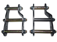 2 Inch Lift Extended Greaseable Shackles for Toyota Hilux N80 (2016 Onwards)-Spoilers and Bodykits Australia