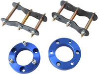 2 Inch Lift Kit Front Strut Spacers & Extended Shackles for MN / ML Mitsubishi Triton (2006 - 2015)-Spoilers and Bodykits Australia