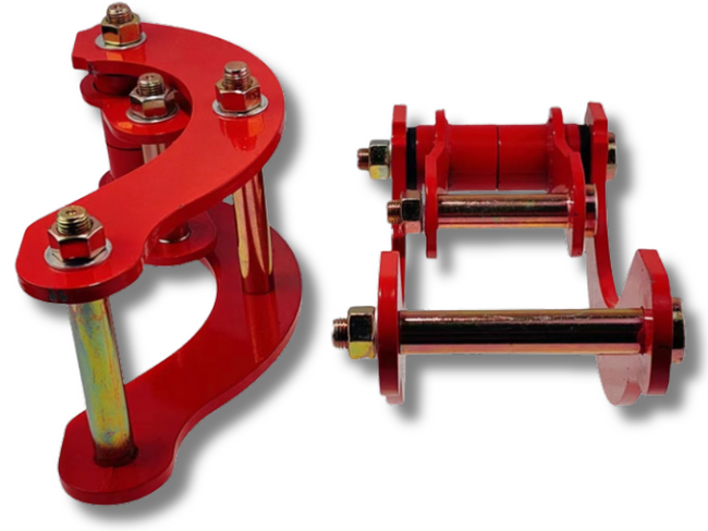 2 Inch Lift Rear Extended G-Shackles for LDV T60 & Holden Colorado & Isuzu D-MAX-Spoilers and Bodykits Australia