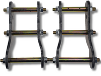 2 Inch Lift Rear Extended Greasable Shackles for ML / MN Mitsubishi Triton (2006 - 2015)-Spoilers and Bodykits Australia