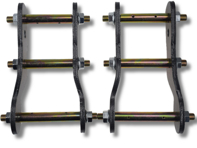 2 Inch Lift Rear Extended Greasable Shackles for ML / MN Mitsubishi Triton (2006 - 2015)-Spoilers and Bodykits Australia