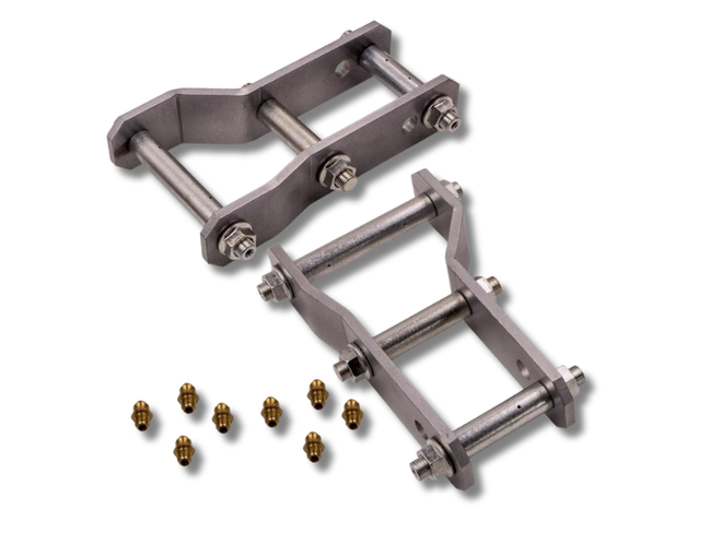 2 Inch Lift Rear Extended Shackles for PX1 / PX2 / PX3 Ford Ranger & Mazda BT-50-Spoilers and Bodykits Australia