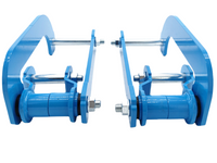 2 Inch Lift Rear G-Shackles for Toyota Hilux Revo 4WD - Aluminium (2015 - 2023)-Spoilers and Bodykits Australia