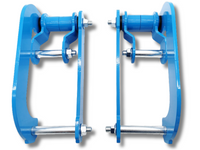 2 Inch Lift Rear G-Shackles for Toyota Hilux Revo 4WD - Aluminium (2015 - 2023)-Spoilers and Bodykits Australia