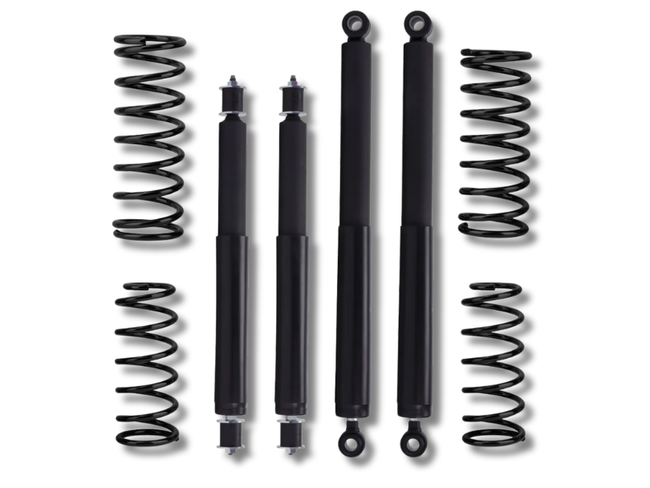 2 Inch Lift Shock Absorbers & Coil Springs Kit for GQ / GU Nissan Patrol-Spoilers and Bodykits Australia