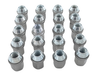 20x Stainless Steel Capped Wheel Nuts for VE / VF Holden Commodore HSV - M14 x 1.5-Spoilers and Bodykits Australia