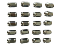 20x Tapered Chrome Wheel Nuts for Mazda BT-50 - 12mm x 1.5-Spoilers and Bodykits Australia