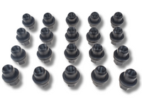 20x Wheel Lug Nuts for Land Rover Range Rover LR3 / LR4 - Black-Spoilers and Bodykits Australia