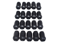 20x Wheel Lug Nuts for VE / VF Holden Commodore - 14mm x 1.5 - Black-Spoilers and Bodykits Australia