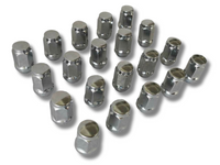 20x Wheel Nuts for AU / BA / BF / FG Ford Falcon - 1/2" - Chrome (19mm Socket)-Spoilers and Bodykits Australia