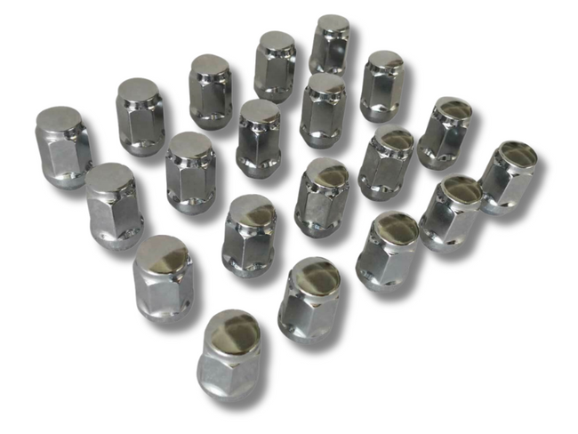 20x Wheel Nuts for VE / VF Holden Commodore - 14mm x 1.5 - Chrome (19mm Socket)-Spoilers and Bodykits Australia