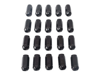 20x Wheel Nuts for XE / XD / XA / EA / EL / AU / BA / BF / FG Ford Falcon - 1/2" (45mm) - Black-Spoilers and Bodykits Australia