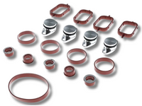 22mm Inlet Intake Manifold Seal Gaskets x4 for BMW E46 / E53 / E90 / E87 / E60 / E70 / E83-Spoilers and Bodykits Australia