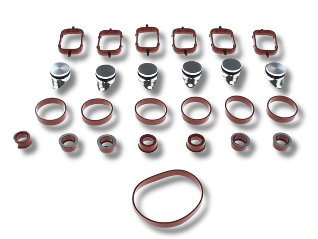 22mm Inlet Intake Manifold Seal Gaskets x6 for BMW E46 / E53 / E90 / E87 / E60 / E70 / E83-Spoilers and Bodykits Australia
