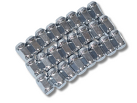 24x Wheel Nuts for Ford Ranger / Triton / BT-50 / Hilux - 12mm x 1.5 - Chrome-Spoilers and Bodykits Australia