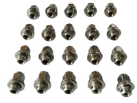24x Wheel Nuts with Washers for Toyota Hilux KUN26R - 12mm x 1.5 - Chrome-Spoilers and Bodykits Australia