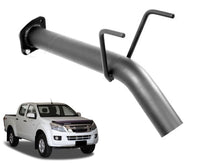 2.5" Eliminator Pipe for Isuzu DMAX 3.0L Turbo Diesel(2012 - 2021 )-Spoilers and Bodykits Australia