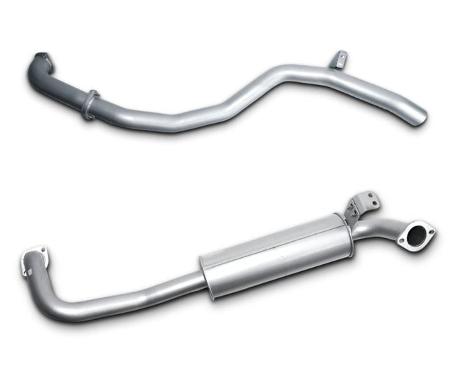 2.5" Exhaust System for 4.2L 1HZ Diesel Toyota Landcruiser 80 Series Wagon HZJ80(1990 - 1998 )-Spoilers and Bodykits Australia