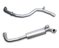 2.5" Exhaust System with Extractors for 4.2L 1HZ Diesel Toyota Landcruiser 80 Series Wagon HZJ80(1990 - 1998 )-Spoilers and Bodykits Australia