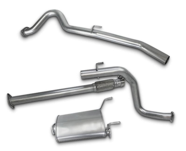 2.5" Stainless Steel Exhaust System with Extractors for 3.0L Naturally Aspirated Toyota Hilux LN167,(1997 - 02/2005 )-Spoilers and Bodykits Australia