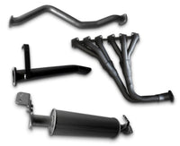 2.5" Stainless Steel Exhaust System with Extractors for 4.0L Non-Turbo Toyota Landcruiser 60 Series Wagon(1980 - 1990 )-Spoilers and Bodykits Australia