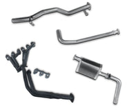 2.5" Stainless Steel Exhaust System with Extractors for 4.2L Non-Turbo Diesel Toyota Landcruiser 79 Series Single Cab Ute(1999 Onwards )-Spoilers and Bodykits Australia