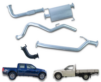 2.5" Stainless Steel Turbo-Back Exhaust System for 2.0L Great Wall V200 Ute(10/2012 - 2019 )-Spoilers and Bodykits Australia