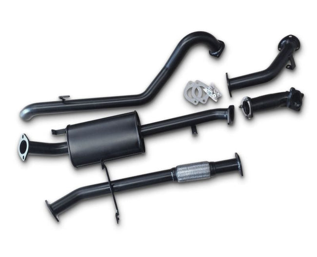 2.5" Turbo-Back Exhaust System for 2.8L Turbo Diesel Mitsubishi Pajero NJ, NK, NL(1993 - 1997 )-Spoilers and Bodykits Australia