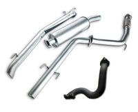 2.5" Turbo-Back Stainless Steel Exhaust System for 2.8L Turbo Diesel Holden Rodeo TF(4WD Model Only)(09/1991 - 09/1998 )-Spoilers and Bodykits Australia