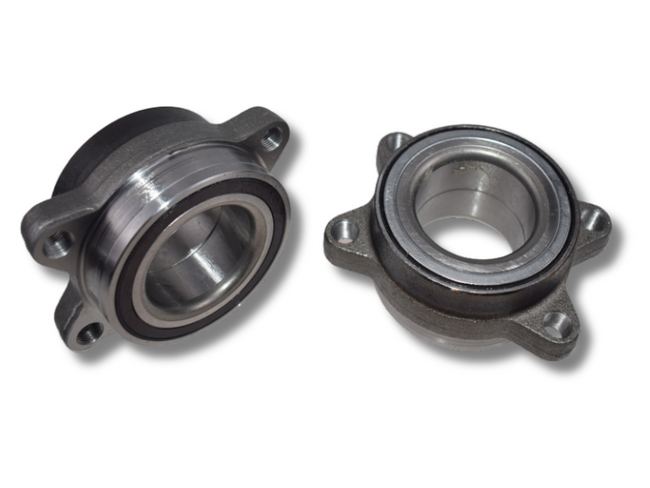 2x Front Wheel Bearing Hubs for Nissan Elgrand E51 3.5L VQ35DE V6 - ABS (2002 - 2010)-Spoilers and Bodykits Australia