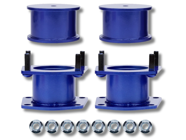 3 Inch Front & Rear Lift Kit for Jeep Grand Cherokee WK 2WD / 4WD - Blue (2005 - 2010)-Spoilers and Bodykits Australia
