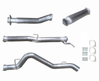 3" DPF-Back Exhaust System for 2.4L Turbo Diesel MQ Mitsubishi Triton(2015 - 2018 )-Spoilers and Bodykits Australia