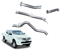 3" DPF-Back Exhaust System for 2.4L Turbo Diesel MQ Mitsubishi Triton(2015 - 2018 )-Spoilers and Bodykits Australia