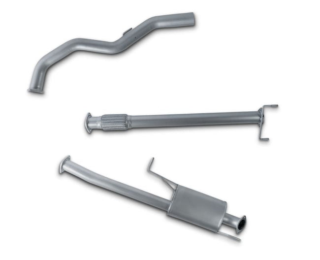 3" Stainless Steel DPF-Back Exhaust System for 2.4L MQ, MR Mitsubishi Triton Dual Cab(03/2015 - 2019 )-Spoilers and Bodykits Australia