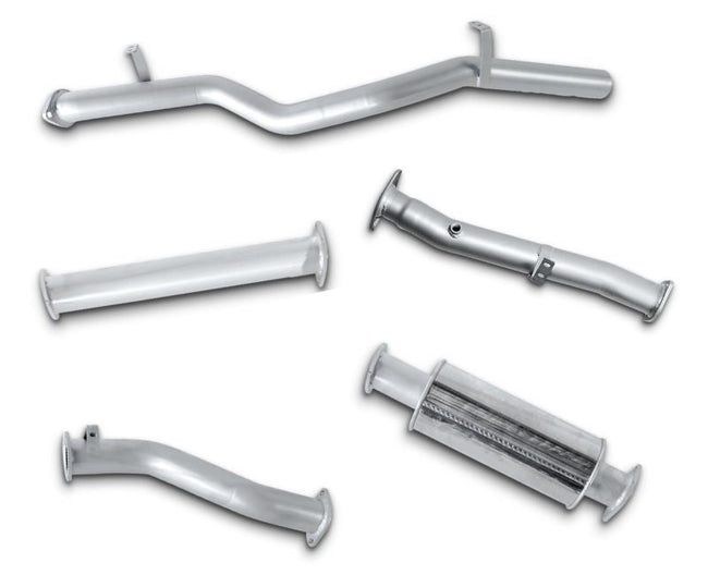 3" Stainless Steel DPF-Back Exhaust System for 4.5L V8 79 Series Toyota Landcruiser Dual Cab Ute(2016 - 2019 )-Spoilers and Bodykits Australia