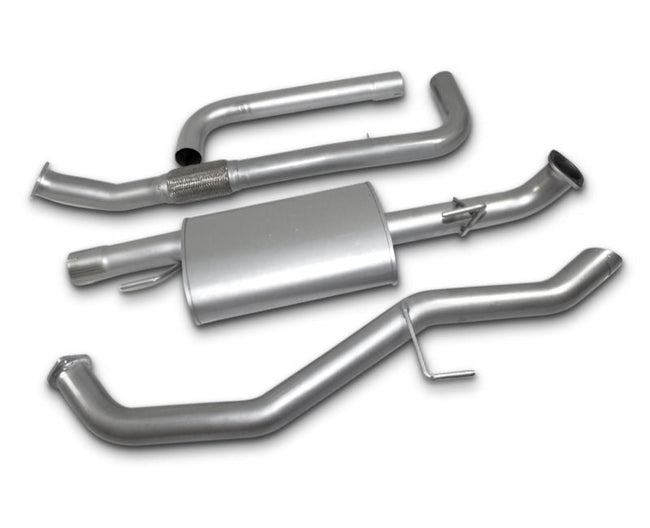 3" Stainless Steel Exhaust System for 2.5L Turbo Diesel Nissan Navara D40 Dual Cab Ute Series 4(09/2011 - 2015 )-Spoilers and Bodykits Australia