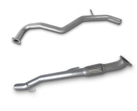 3" Stainless Steel Exhaust System for 3.0L TD V6 D40 Nissan Navara STX550 Dual Cab Ute with Cerachrome Dump Pipe(2010 - 2015 )-Spoilers and Bodykits Australia