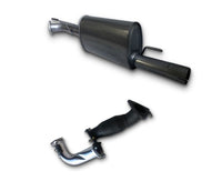 3" Stainless Steel Exhaust System for 3.0L TD V6 D40 Nissan Navara STX550 Dual Cab Ute with Cerachrome Dump Pipe(2010 - 2015 )-Spoilers and Bodykits Australia