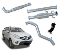 3" Stainless Steel Turbo-Back Exhaust System for 2.8L Foton Tunland Ute(2014 - 2016 )-Spoilers and Bodykits Australia
