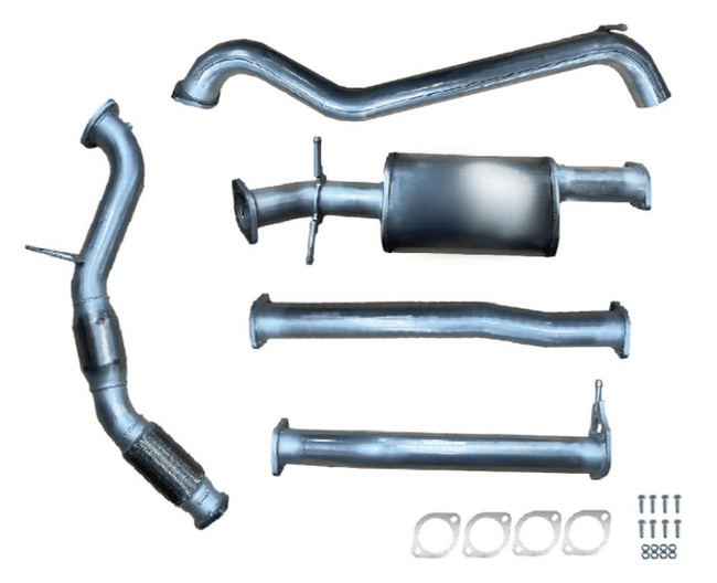 3" Turbo-Back Exhaust System for 2.2L Turbo Diesel PX1 Ford Ranger(2011 - 09/2016 )-Spoilers and Bodykits Australia