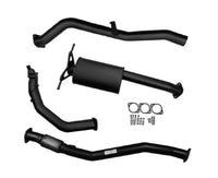 3" Turbo-Back Exhaust System for 2.5L Turbo Diesel D22 Nissan Navara(2007 - 2015 )-Spoilers and Bodykits Australia
