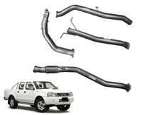 3" Turbo-Back Exhaust System for 2.5L Turbo Diesel D22 Nissan Navara(2007 - 2015 )-Spoilers and Bodykits Australia